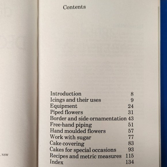 DISCOVERING CAKE DECORATING By Bernice Vercoe - Hardcover 1974 136 pages - Picture 4 of 6